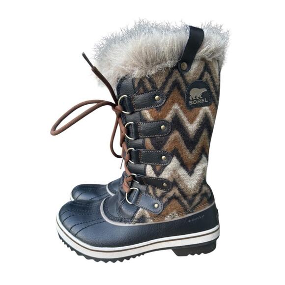 Sorel Tofino II Tall Waterproof Snow Boot Women size 7 - Picture 2 of 6